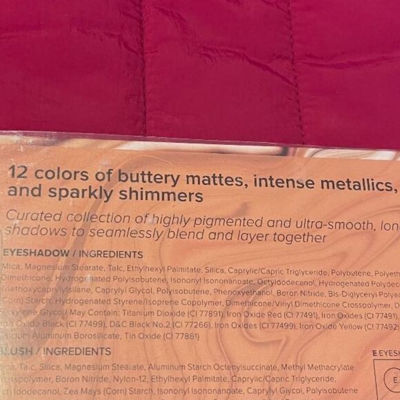 ABSOLUTE NEW YORK TOASTED AURA EYESHADOW & BLUSH 12 COLOR MULTI FORMULA PALETTE - Picture 5 of 8